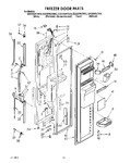 Diagram for 08 - Freezer Door