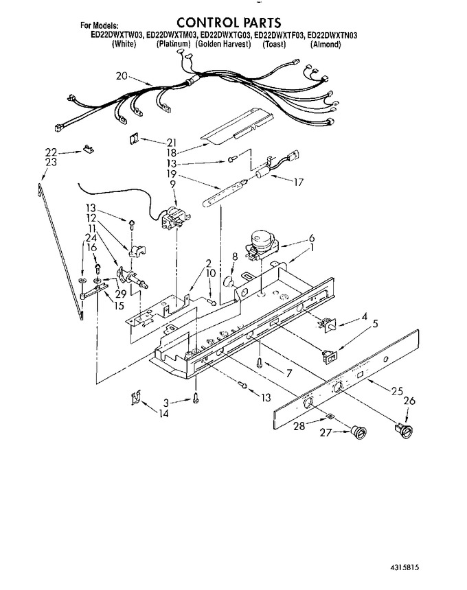 Diagram for ED22DWXTN03
