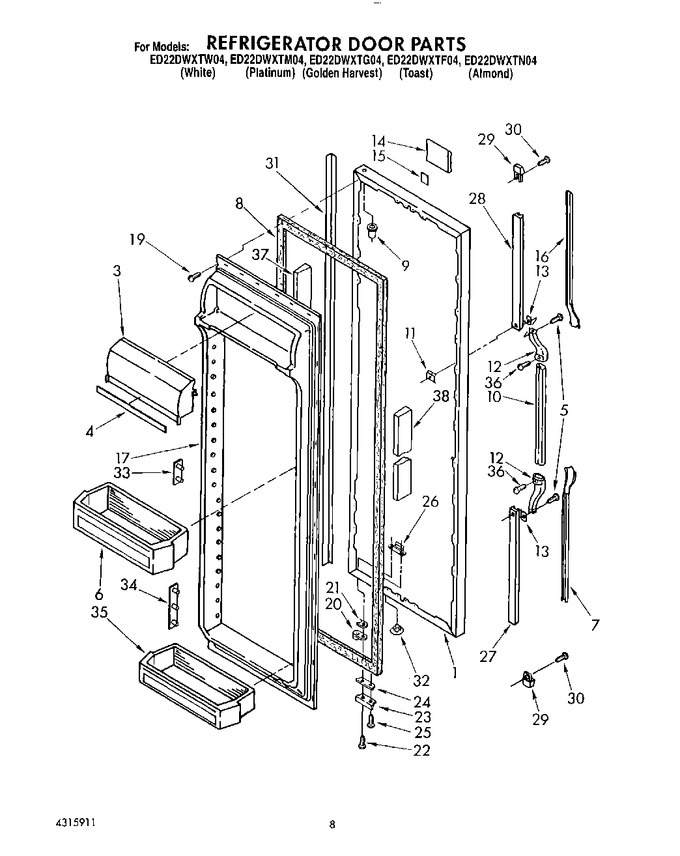 Diagram for ED22DWXTM04