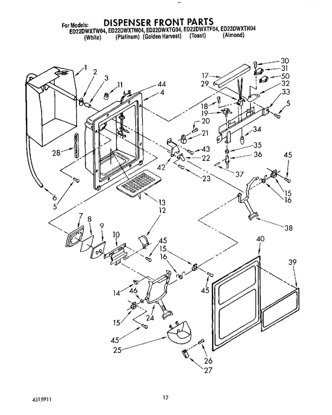 Diagram for ED22DWXTM04