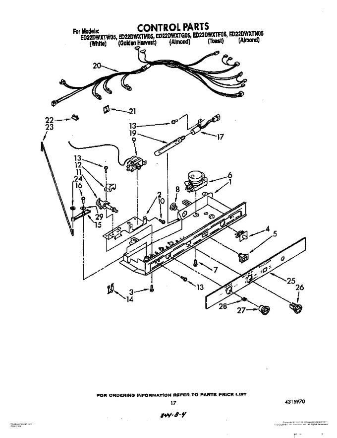 Diagram for ED22DWXTN05
