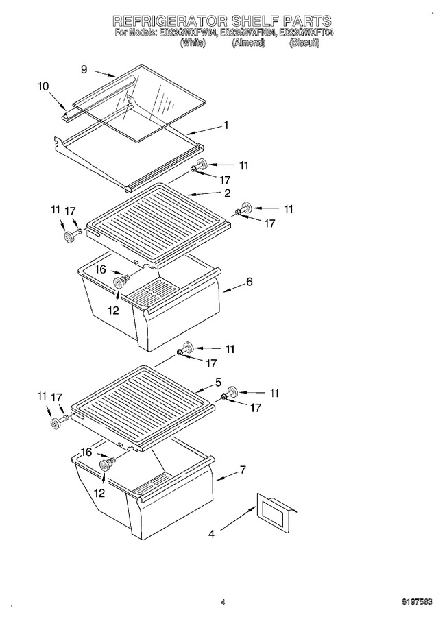 Diagram for ED22GWXFT04