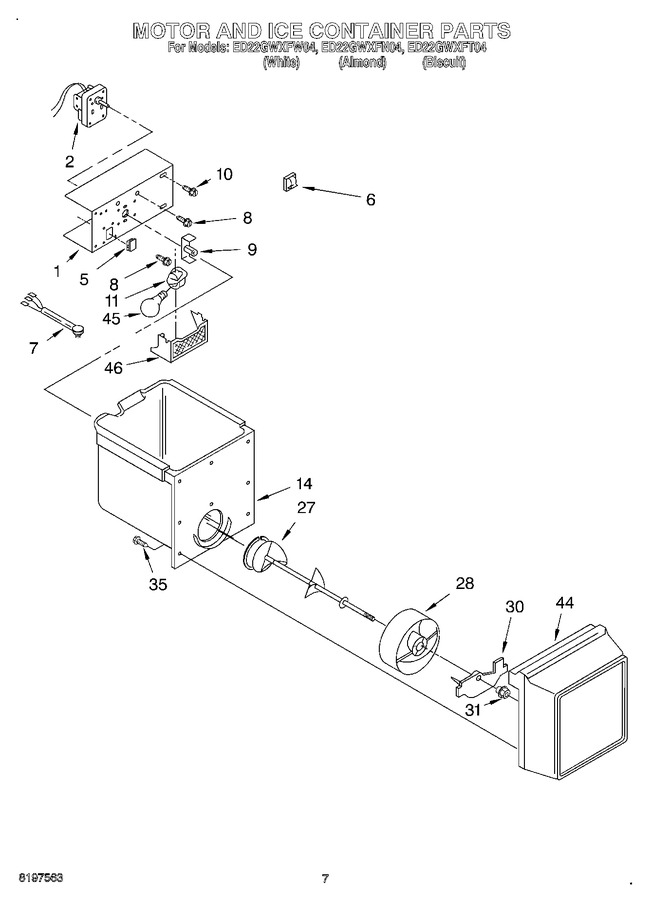 Diagram for ED22GWXFW04