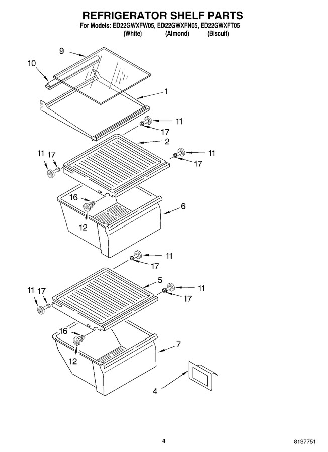 Diagram for ED22GWXFT05