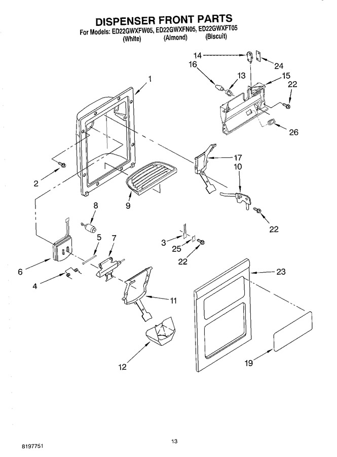 Diagram for ED22GWXFT05