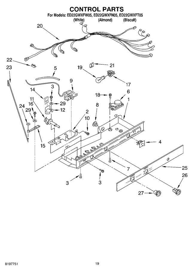 Diagram for ED22GWXFT05
