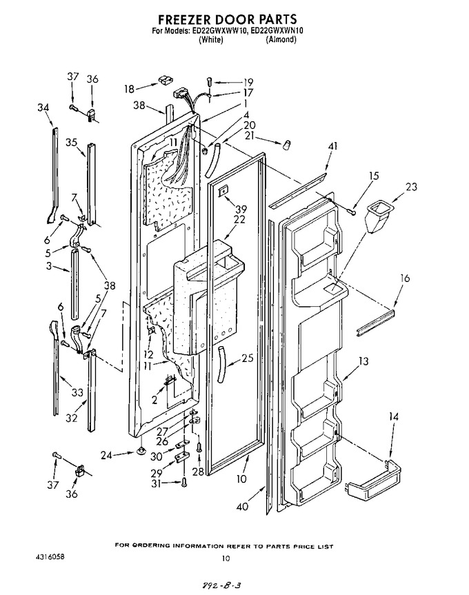 Diagram for ED22GWXWN10