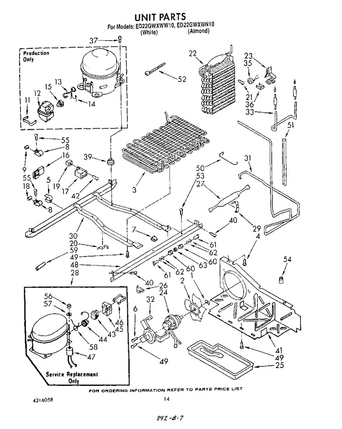 Diagram for ED22GWXWN10