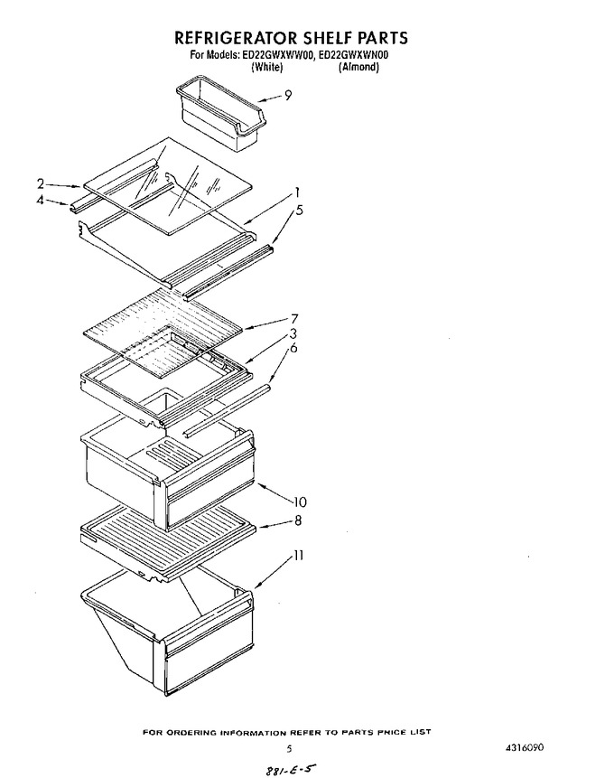 Diagram for ED22GWXWW00
