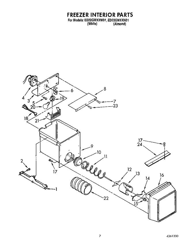 Diagram for ED22GWXXN01