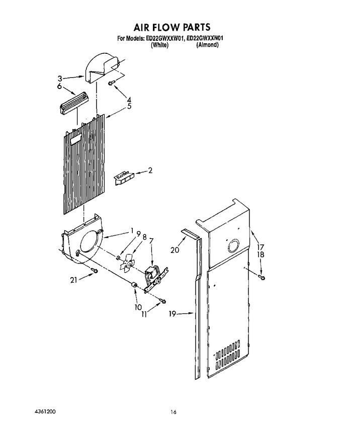 Diagram for ED22GWXXW01