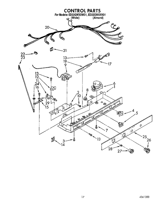 Diagram for ED22GWXXW01
