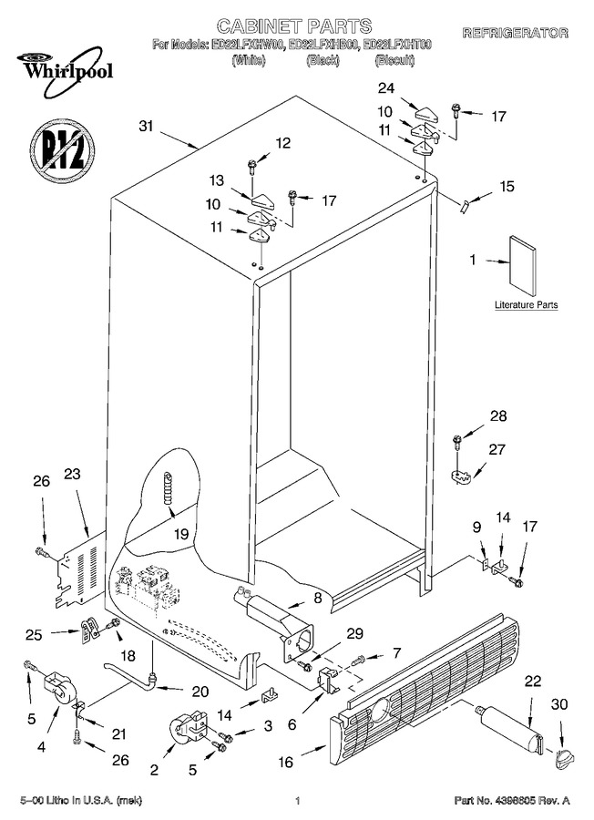 Diagram for ED22LFXHW00