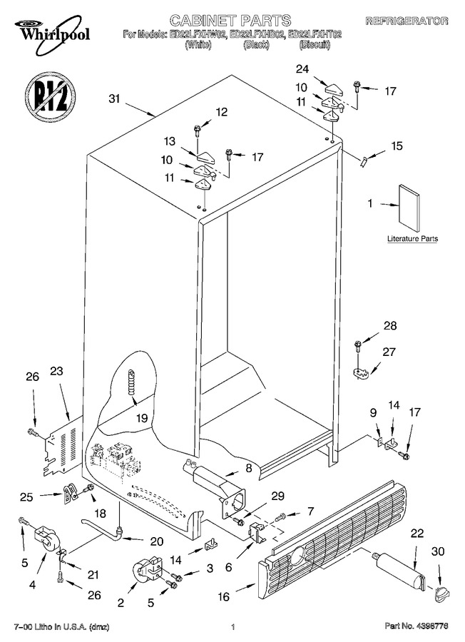 Diagram for ED22LFXHT02