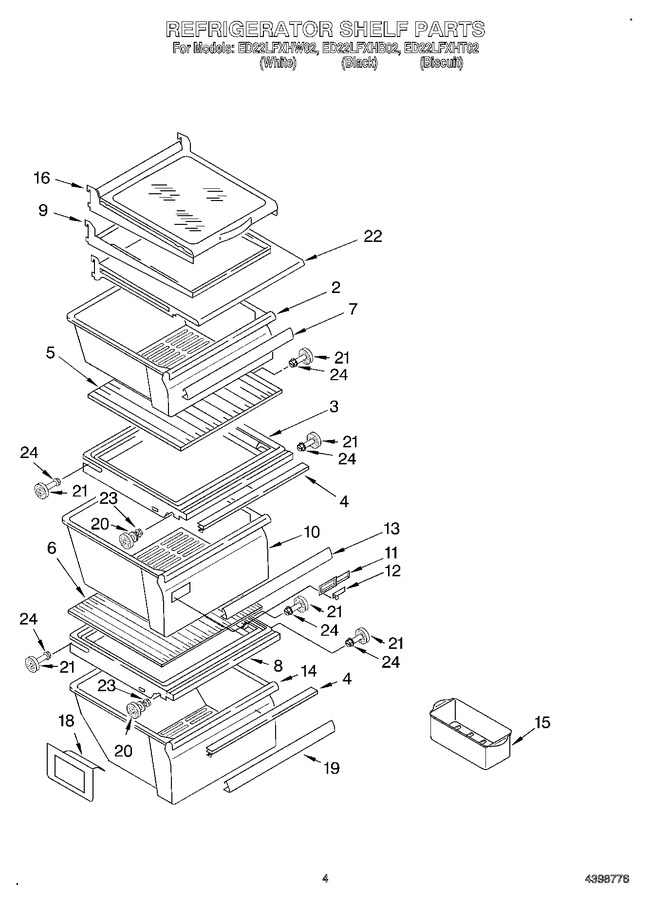 Diagram for ED22LFXHT02