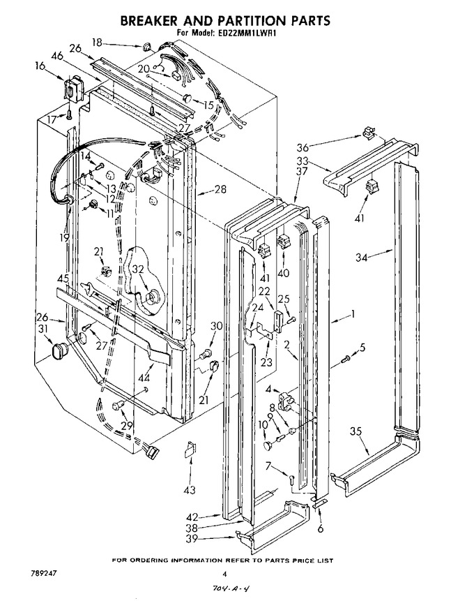 Diagram for ED22MM1LWR1