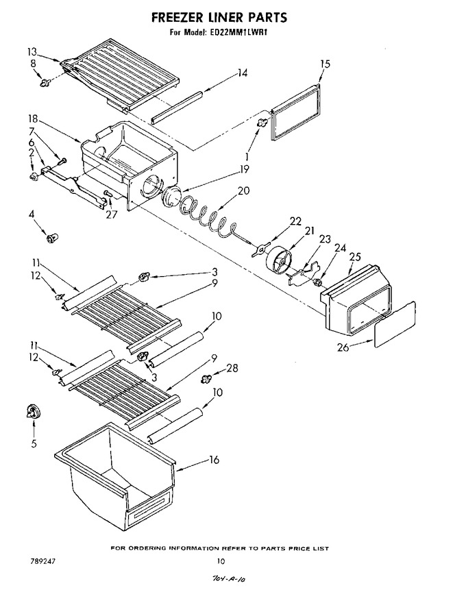 Diagram for ED22MM1LWR1