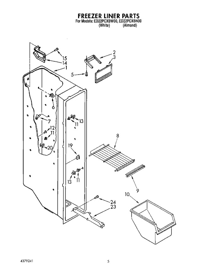 Diagram for ED22PCXBW00