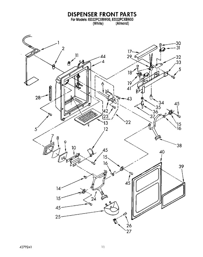 Diagram for ED22PCXBN00