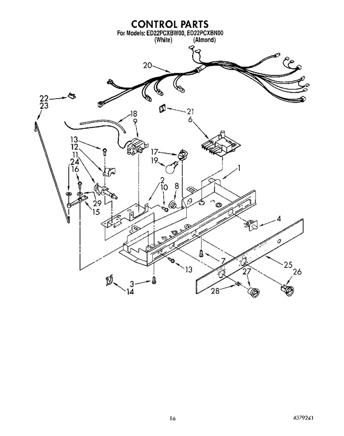Diagram for ED22PCXBW00