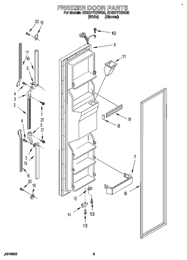 Diagram for ED22PFXBW00