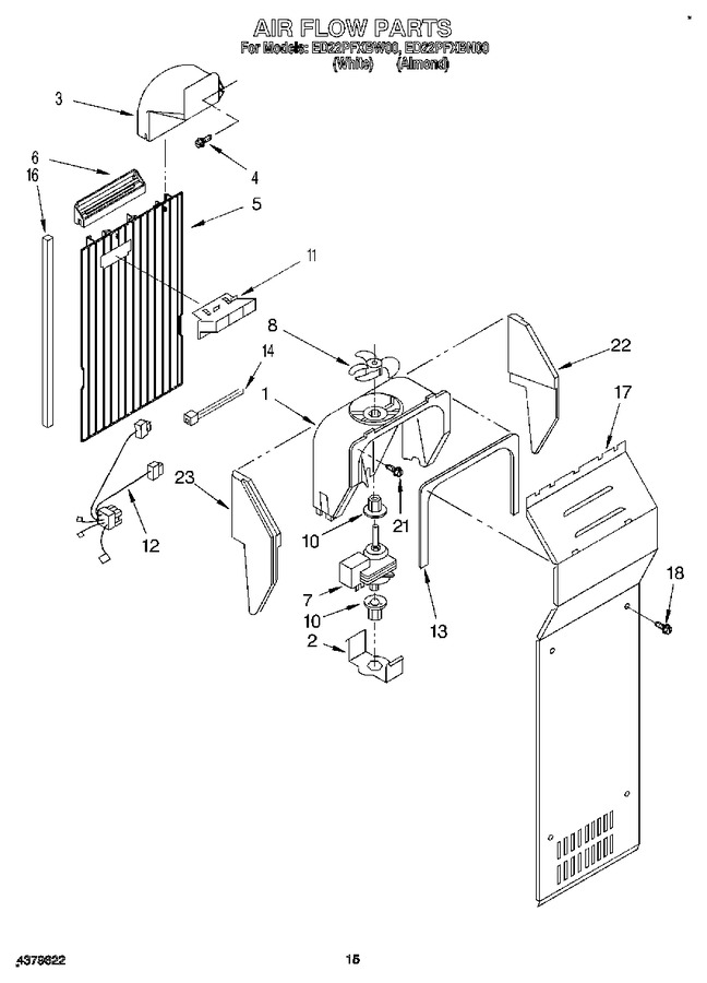 Diagram for ED22PFXBW00