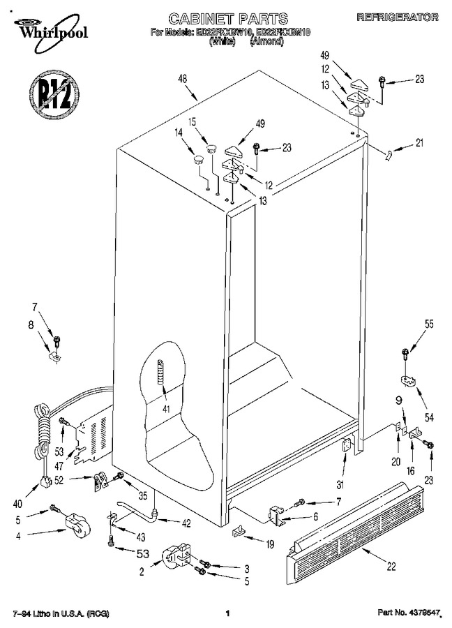 Diagram for ED22PKXBW10