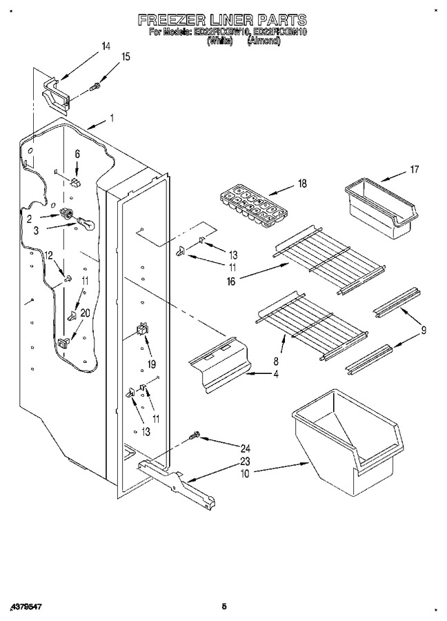 Diagram for ED22PKXBW10