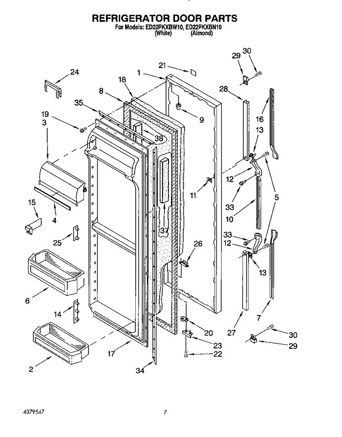 Diagram for ED22PKXBN10