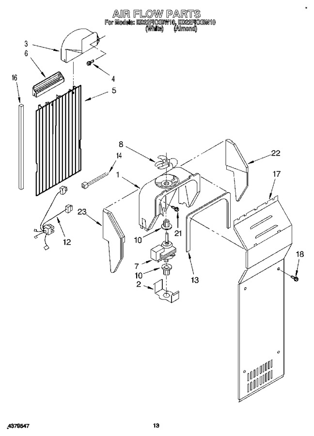 Diagram for ED22PKXBW10