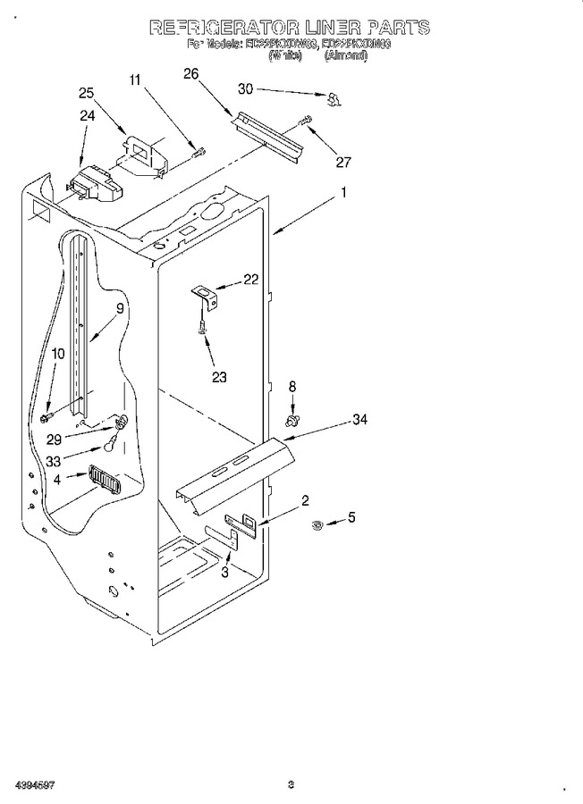 Diagram for ED22PKXDW03