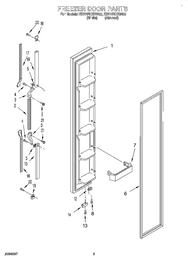 Diagram for ED22PKXDW03