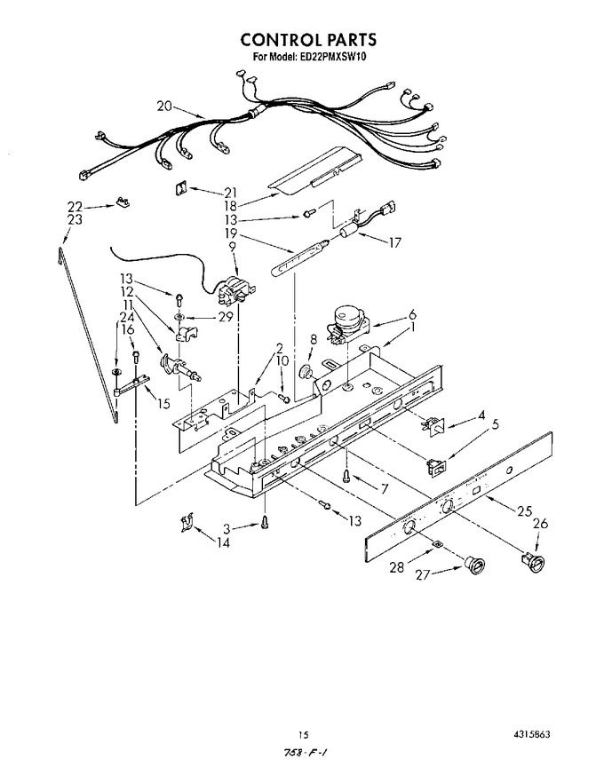 Diagram for ED22PMXSW10