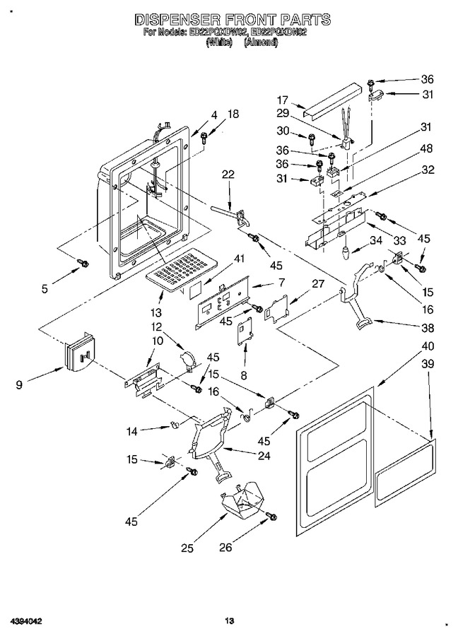 Diagram for ED22PQXDN02
