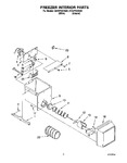 Diagram for 05 - Freezer Interior
