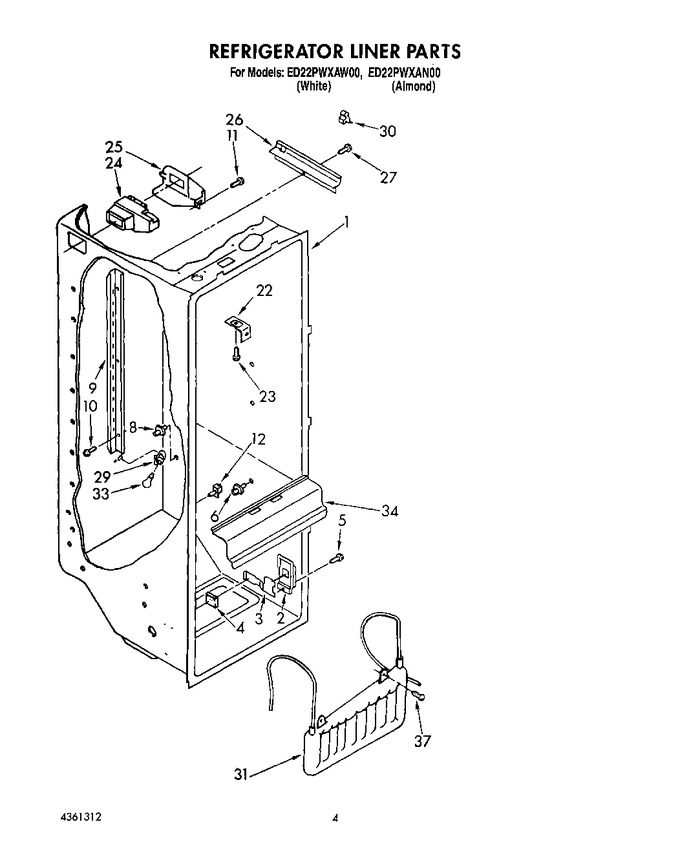 Diagram for ED22PWXAN00