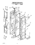 Diagram for 08 - Freezer Door