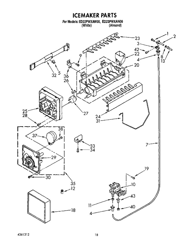 Diagram for ED22PWXAW00