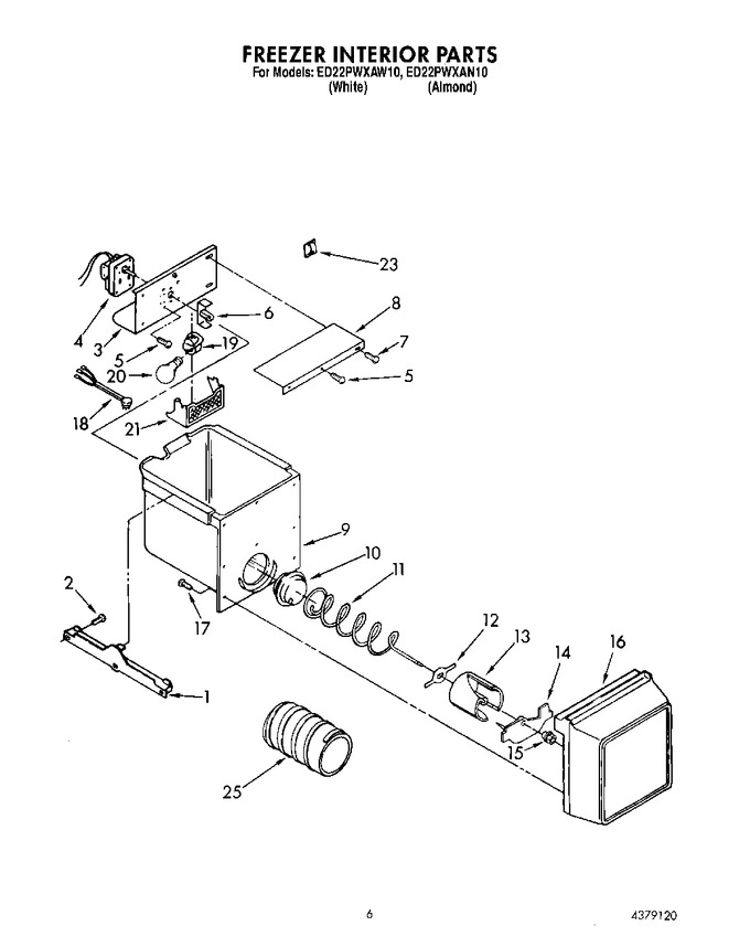 Diagram for ED22PWXAW10