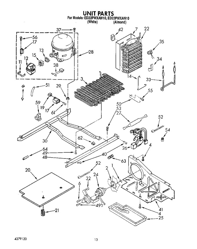 Diagram for ED22PWXAW10