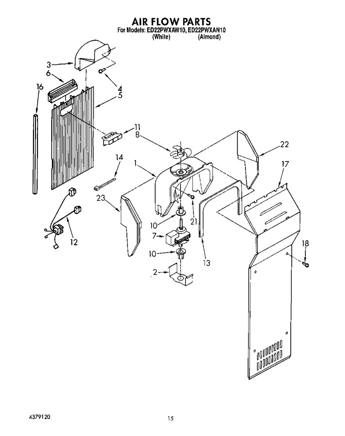 Diagram for ED22PWXAW10