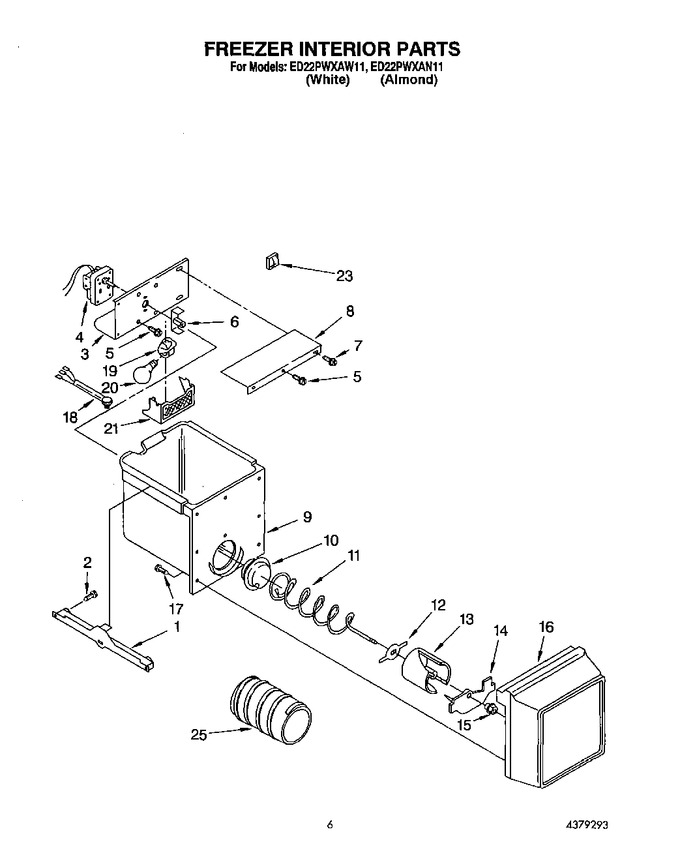 Diagram for ED22PWXAW11