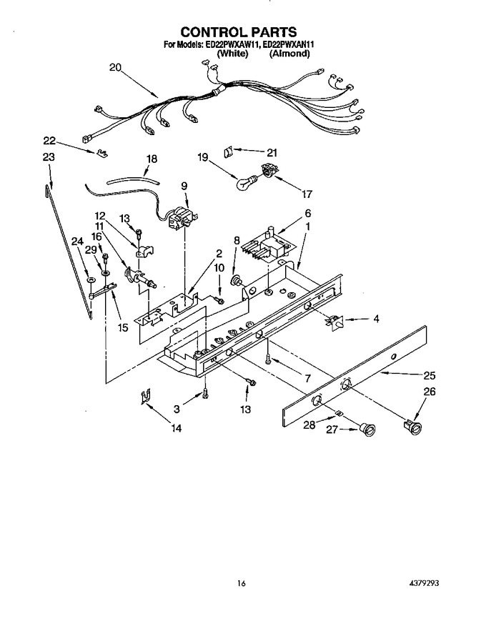 Diagram for ED22PWXAW11