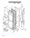 Diagram for 06 - Refrigerator Door