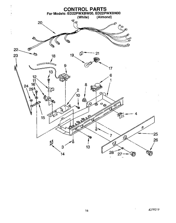 Diagram for ED22PWXBW00