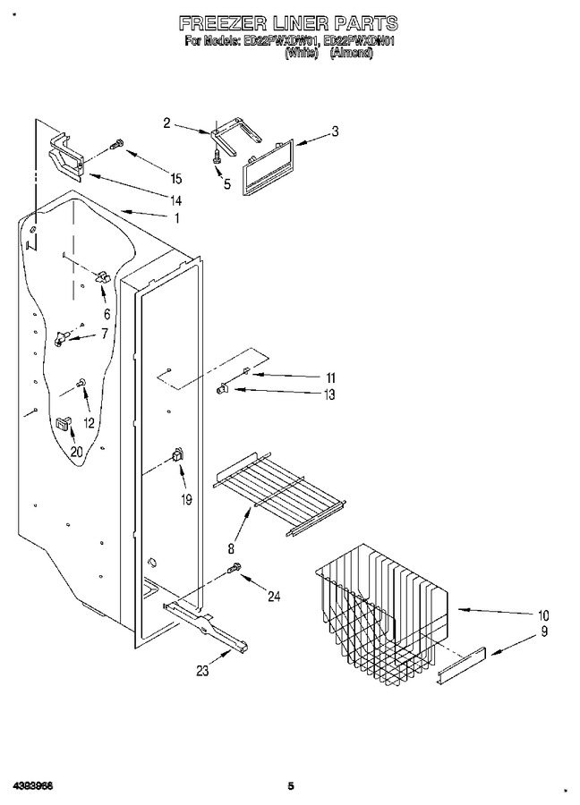 Diagram for ED22PWXDW01