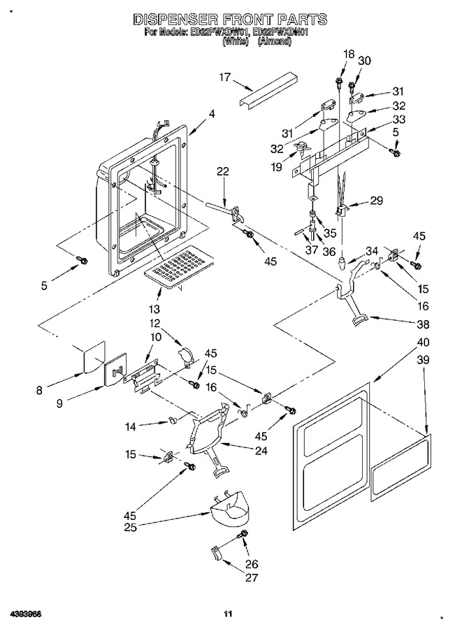 Diagram for ED22PWXDW01