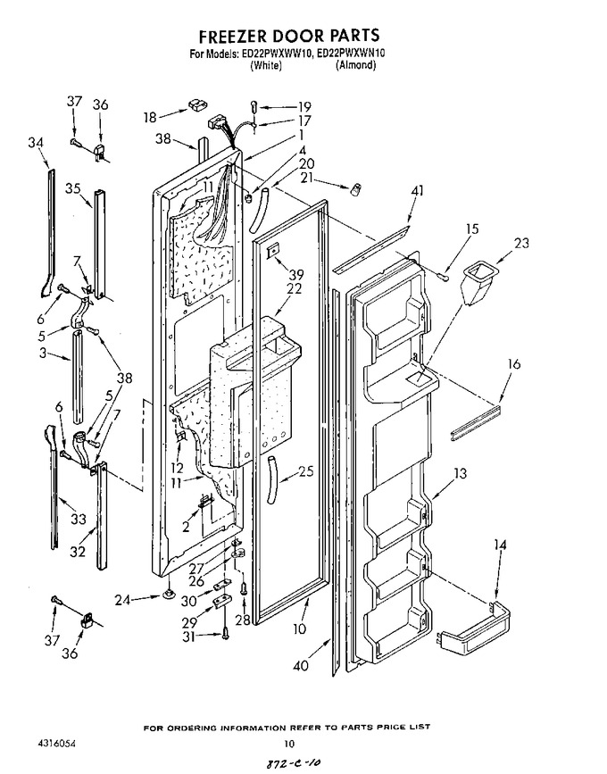 Diagram for ED22PWXWN10