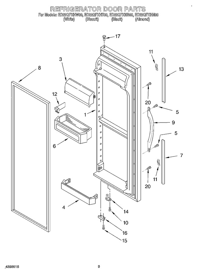 Diagram for ED22QFXHT00
