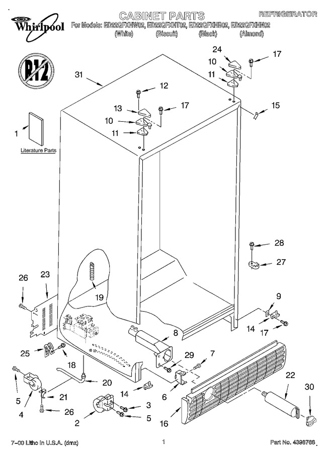 Diagram for ED22QFXHB02
